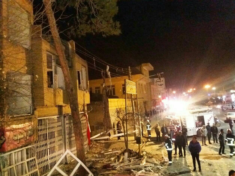 انفجار یک منزل مسکونی در کاشان بر اثر نشت گاز1